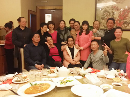 2015年2月9日于福湖酒店公司尾牙聚餐