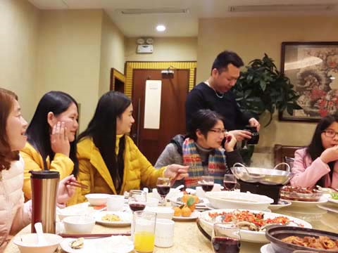 2016年1月23日福湖酒店年底尾牙聚餐